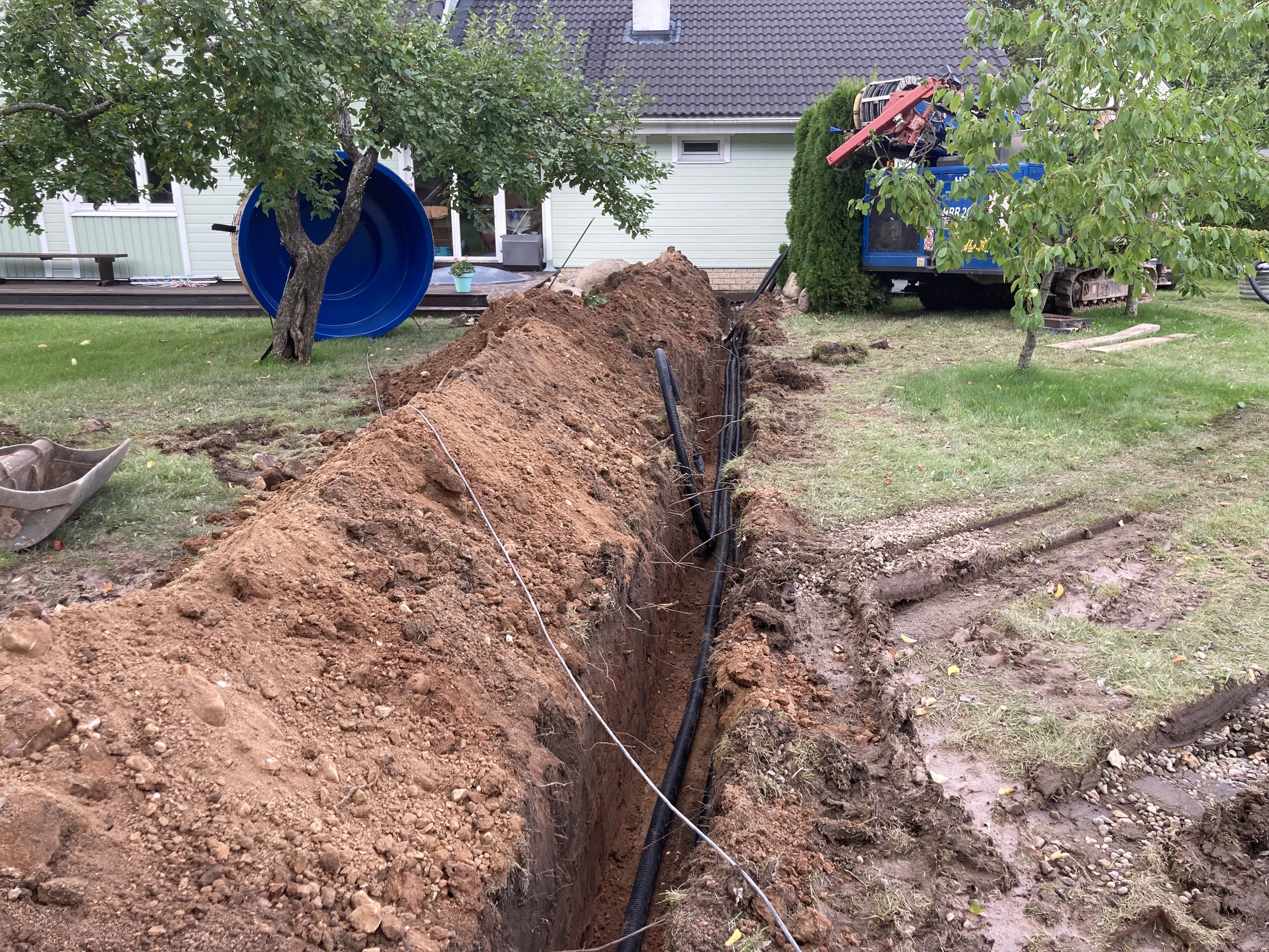 Veetrassi paigaldamine